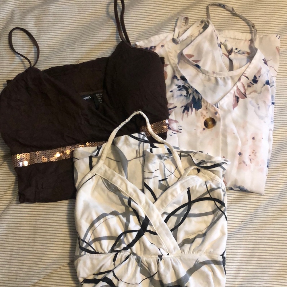 Lot of dressier tank tops